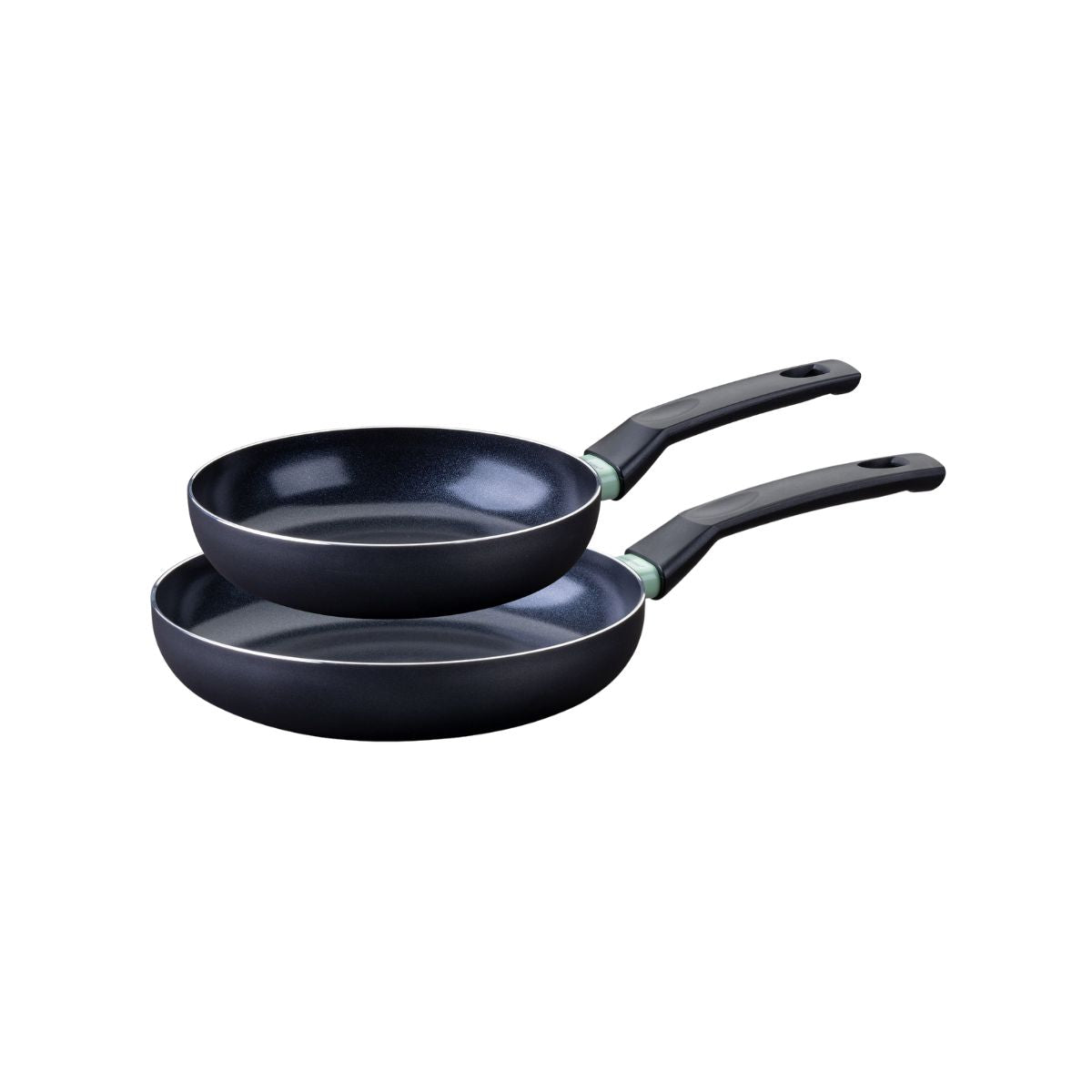 Set de 2 poêles antiadhésives céramique 20 et 24 cm  Brandao Fackelmann - Mathon - 1