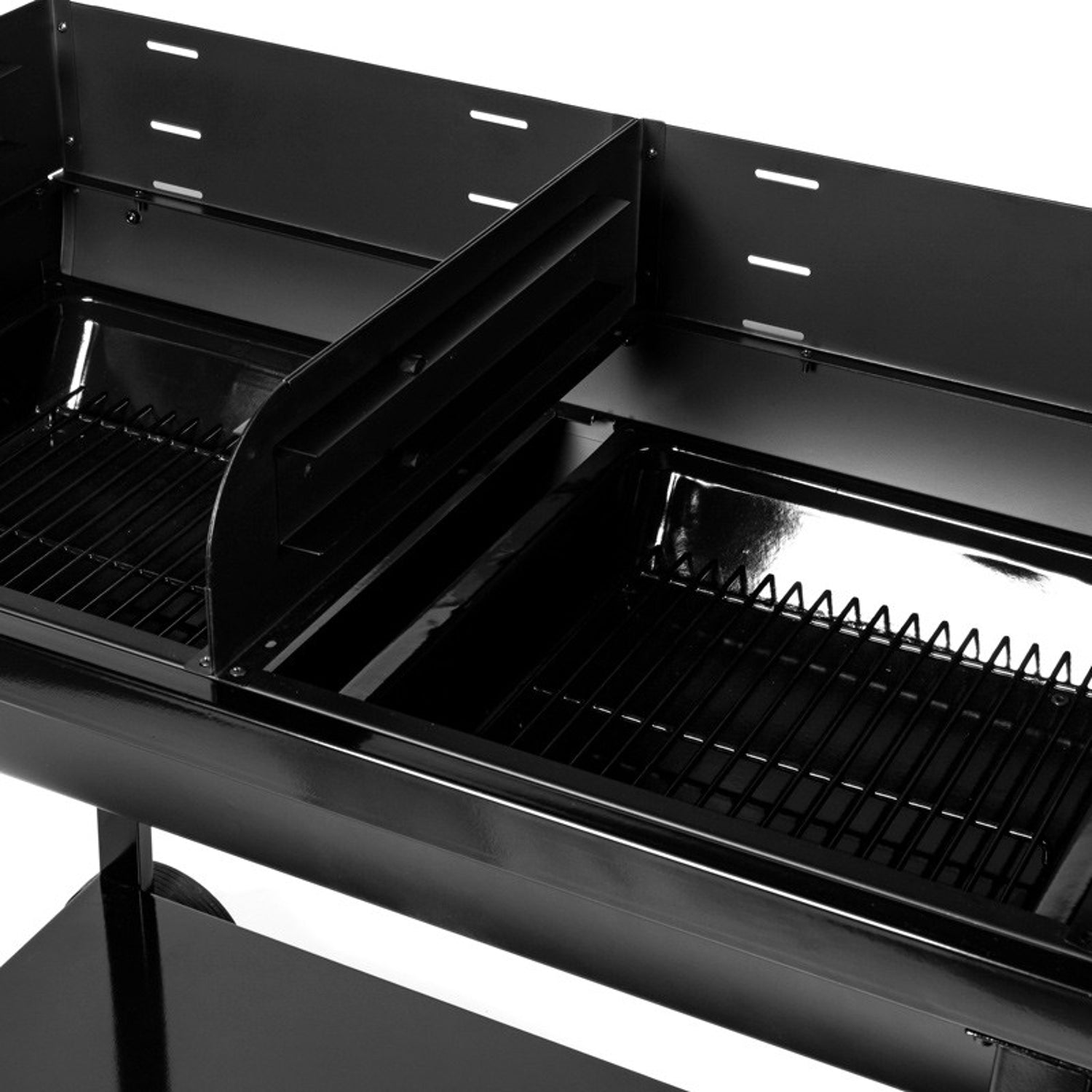 Barbecue au charbon à deux grilles JUMBO Somagic - Mathon - 4