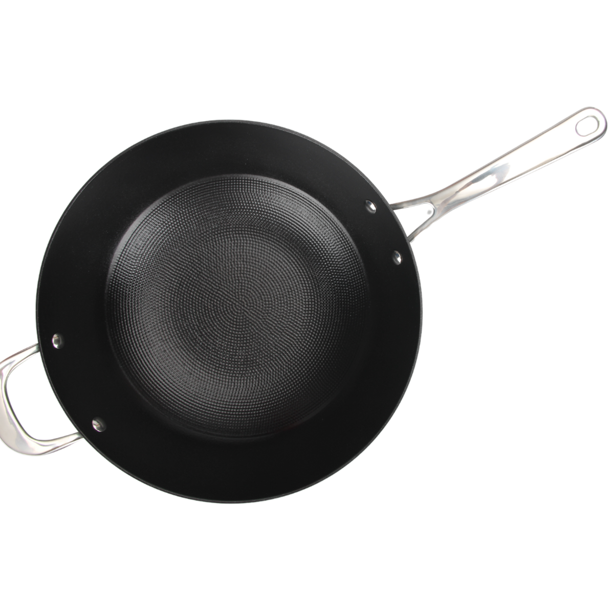 Wok noir 32cm - "AirIron" Laguiole Cuisson - Mathon - 3