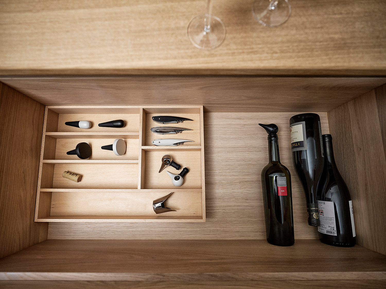 Bouchon de champagne ROCKS en acier inoxydable Acier poli Zone Denmark - Mathon - 4