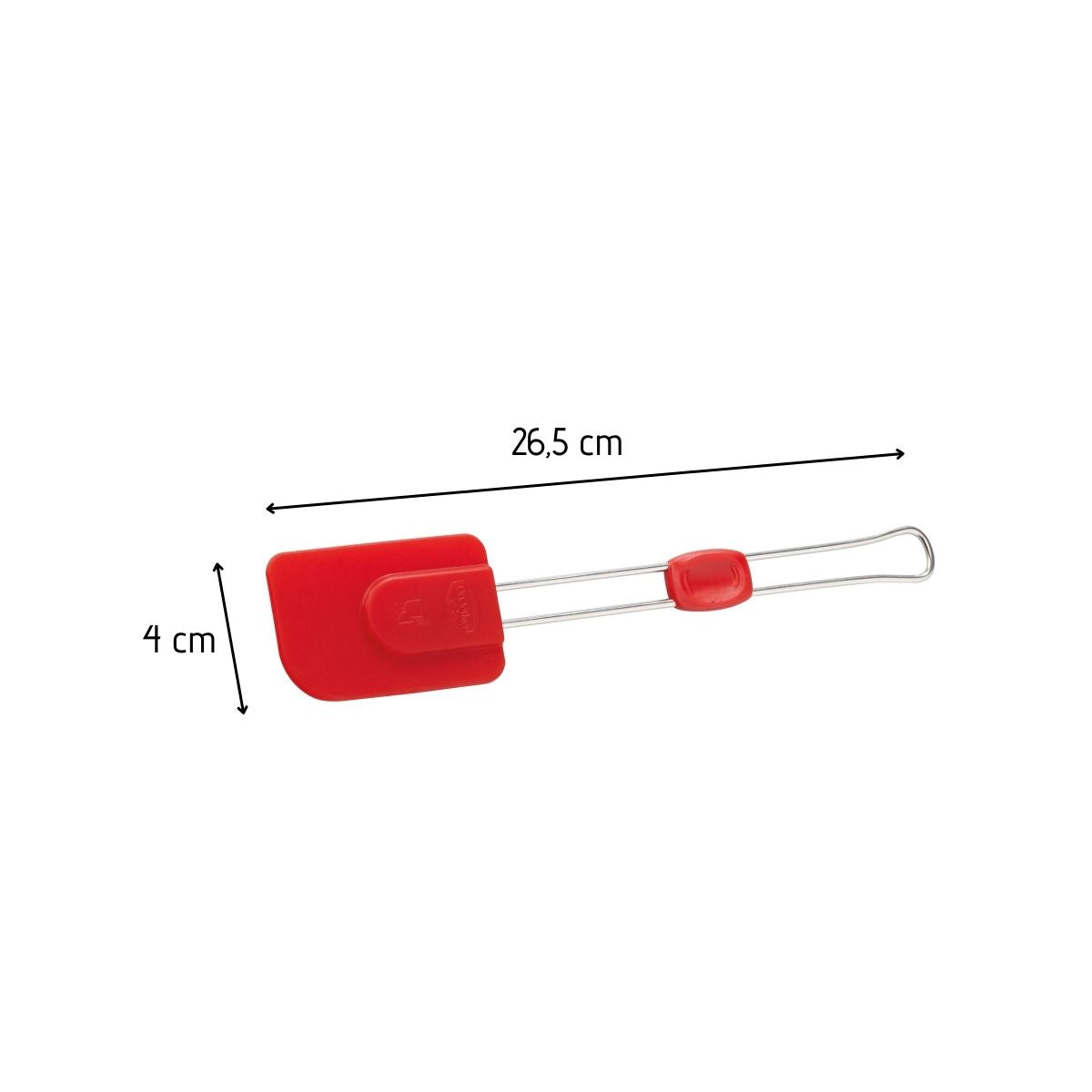 Ensemble de 2 Spatules de pâtisserie en silicone 26,5 cm  Flexxibel Love Dr. Oetker - Mathon - 3