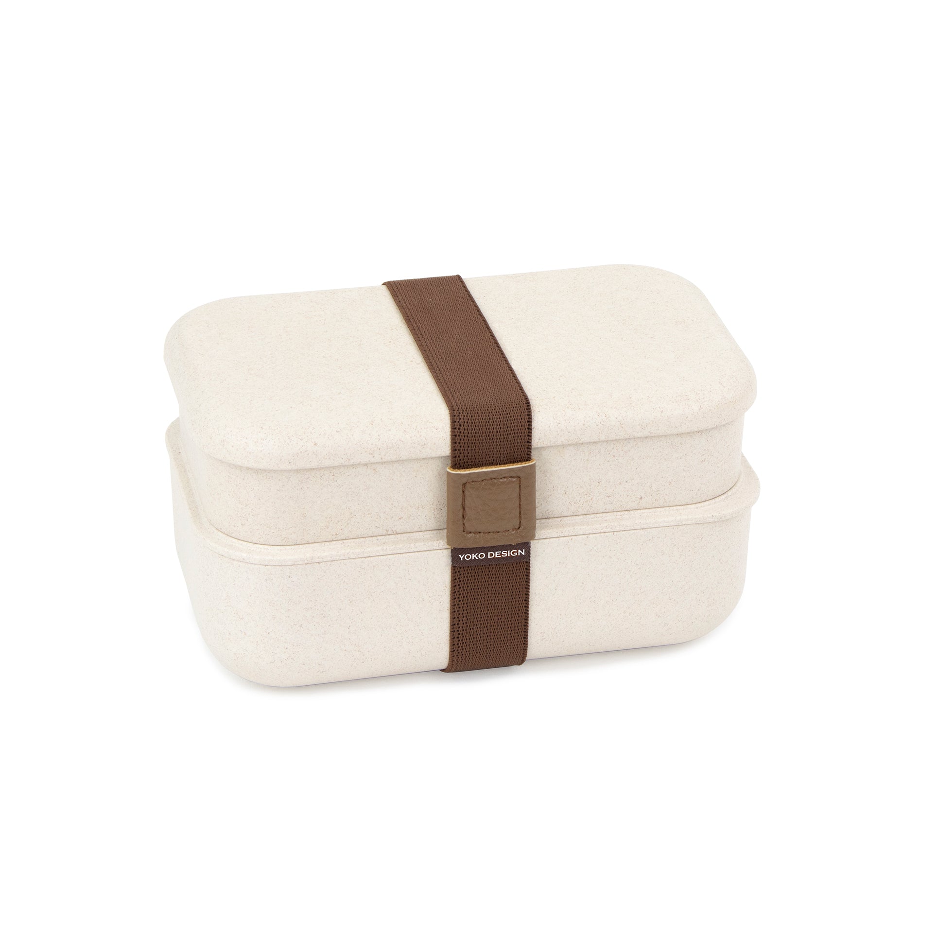 Lunchbox Fibres de bois - 2 étages 1200 ml Yoko® Design - Mathon - 1