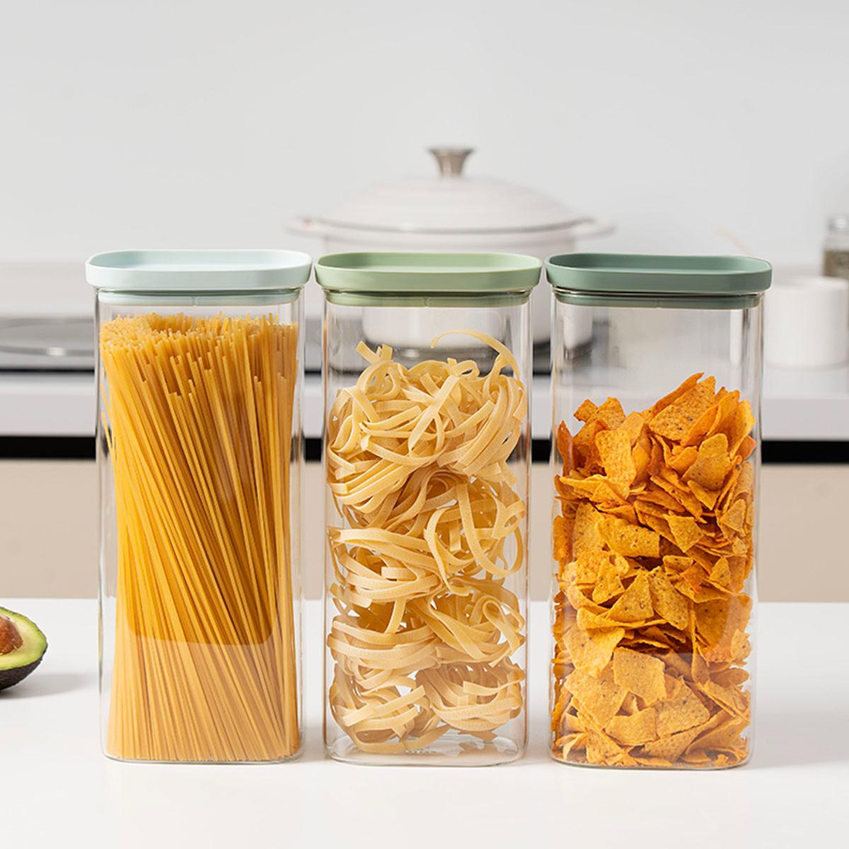 Lot de 3 bocaux en verre 2000ml Laguiole Cuisson - Mathon - 3