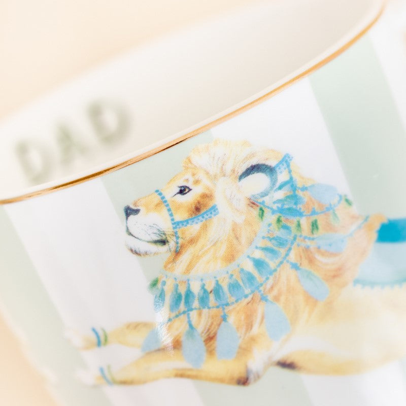 Lot de 4 Mugs Animal Magic Lion - DAD - 400ml Yvonne Ellen - Mathon - 2