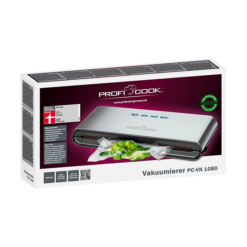 Appareil de mise sous vide et soude sac inox Proficook PC-VK 1080 Proficook - Mathon - 6