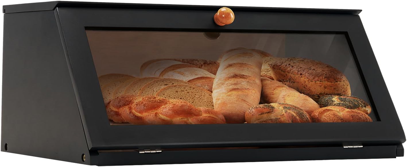 Boîte à pain Eco de rangement de cuisine 39 x 25 x 18 cm Vendos85 - Mathon