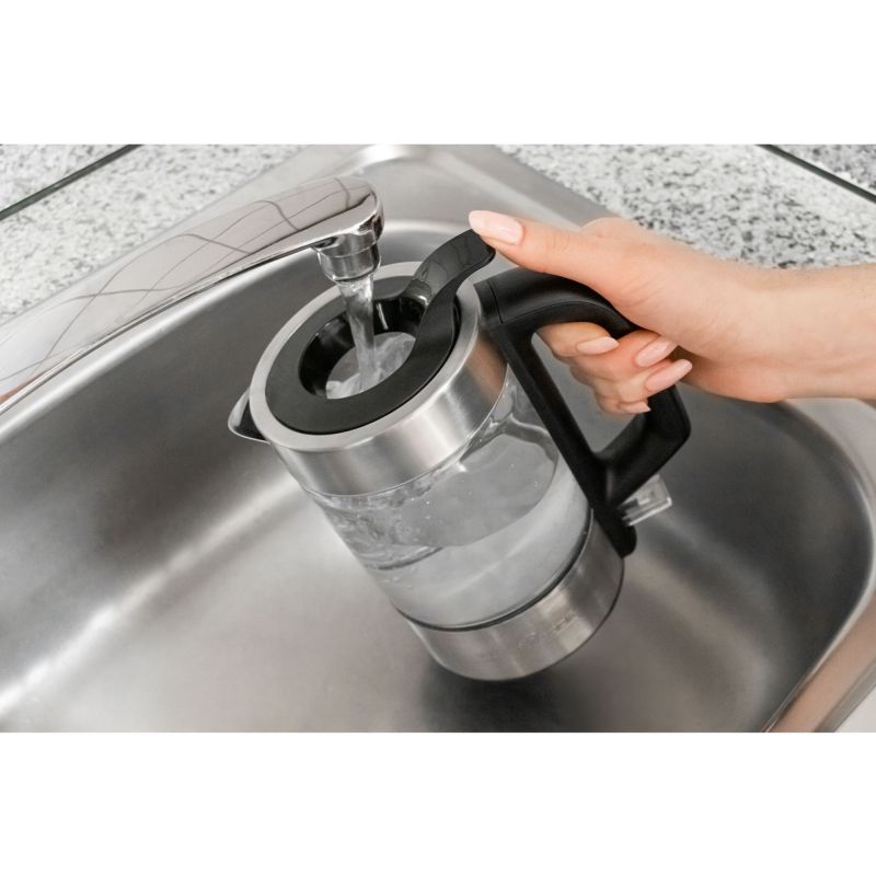 Bouilloire éléctrique en verre 1L ProfiCook PC-WKS1229G Proficook - Mathon - 2