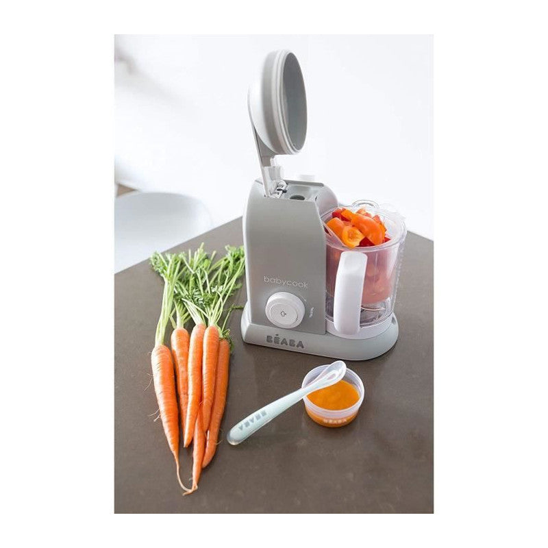 Beaba, Babycook Solo, Robot Bebe 4 En 1, Cuiseur, Mixeur - Gris Beaba - Mathon - 5