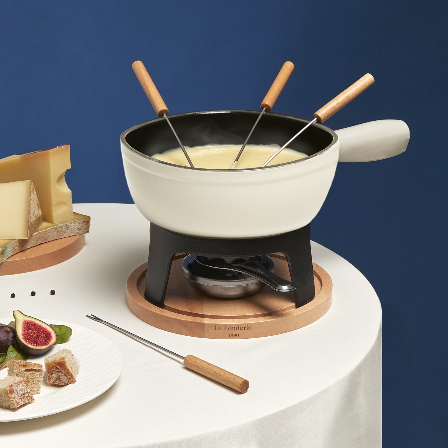 Set à fondue en fonte 6 personnes - MONT BLANC La Fonderie - Mathon - 7