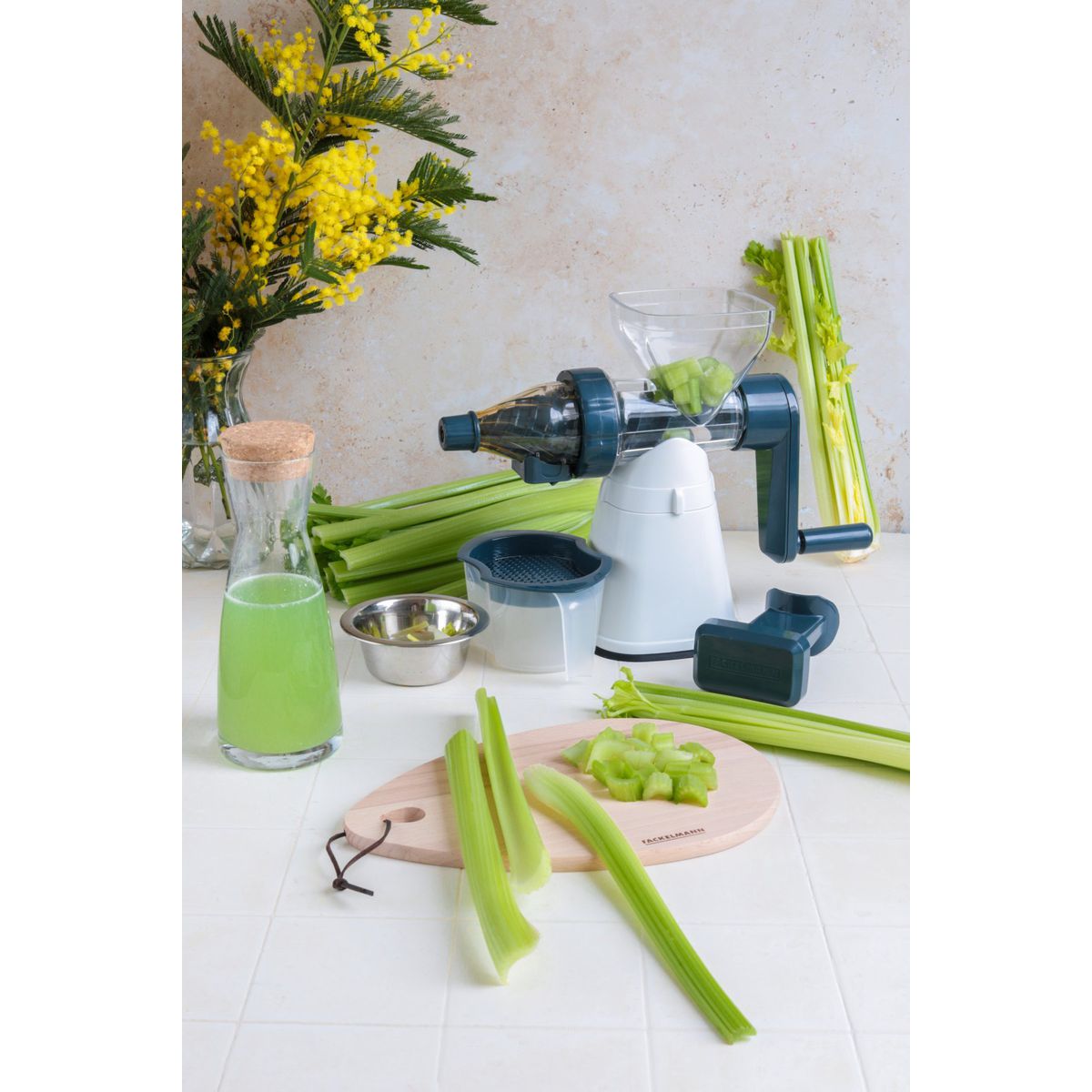 Planche à découper ovale en bois FSC 19 x 28 cm  Nature Fackelmann - Mathon - 8