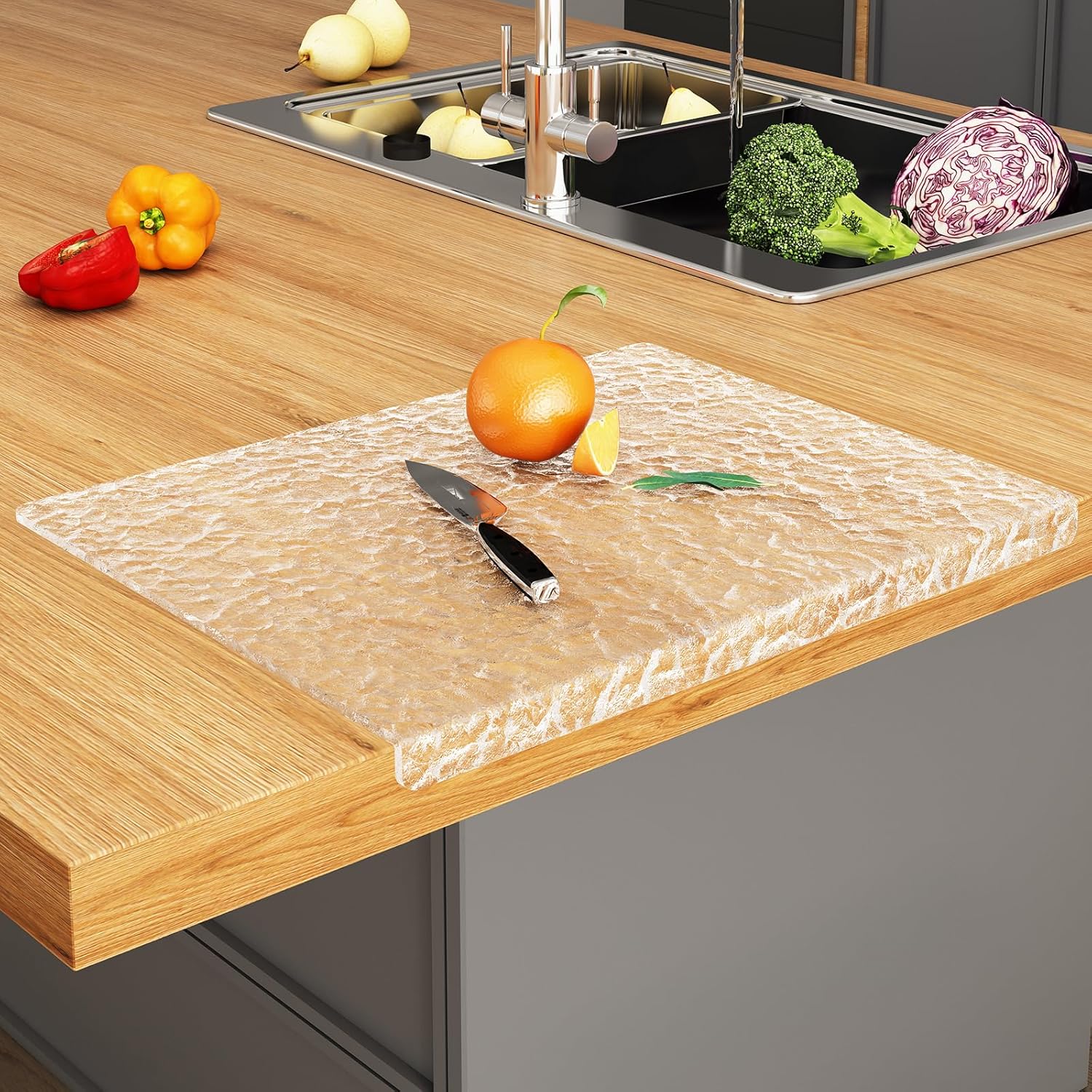 Planche à Découper Acrylique Ondulée Polyvalente Vendos85 - Mathon