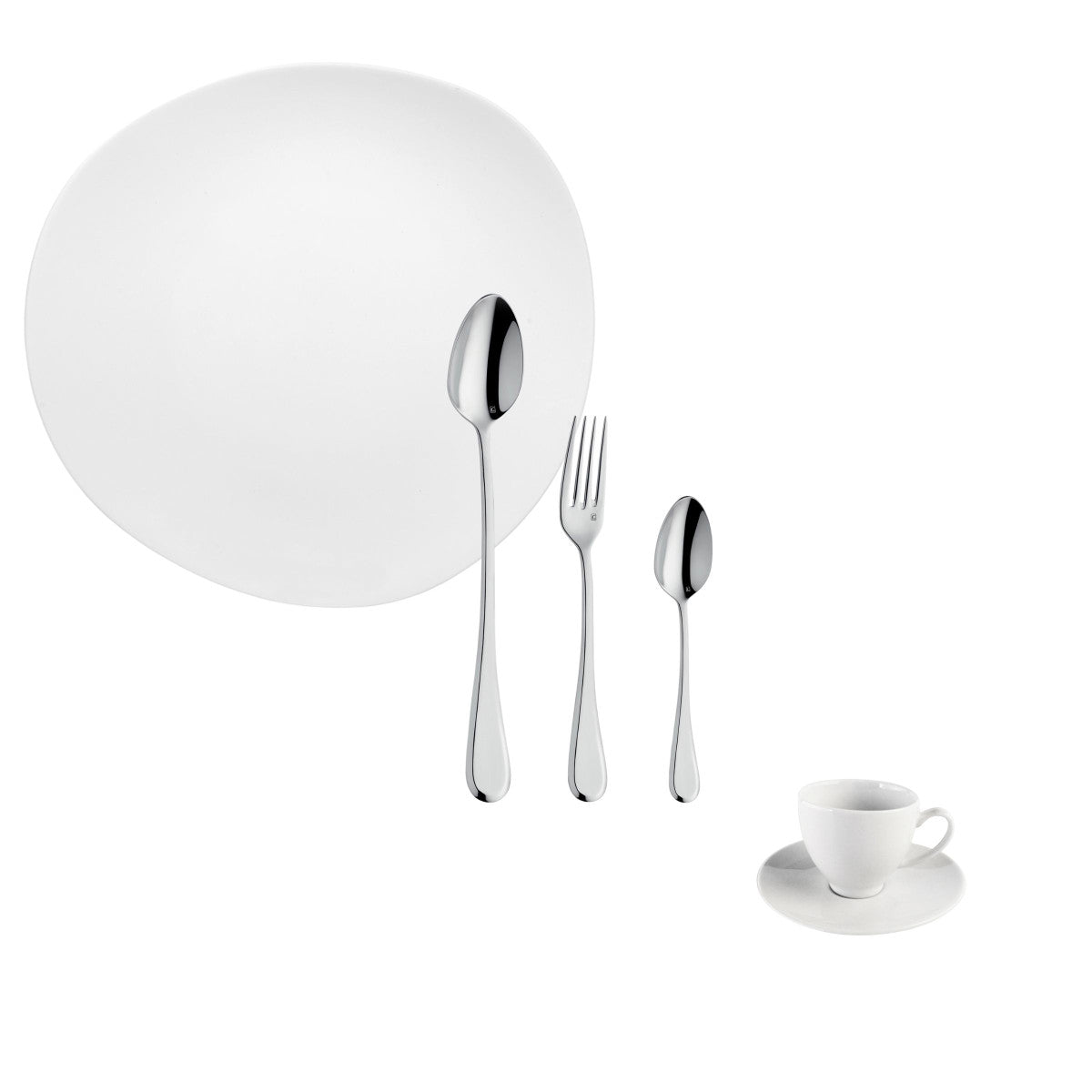 Sven Blanc - Service dessert et goûter 30 pièces Médard de Noblat - Mathon - 2