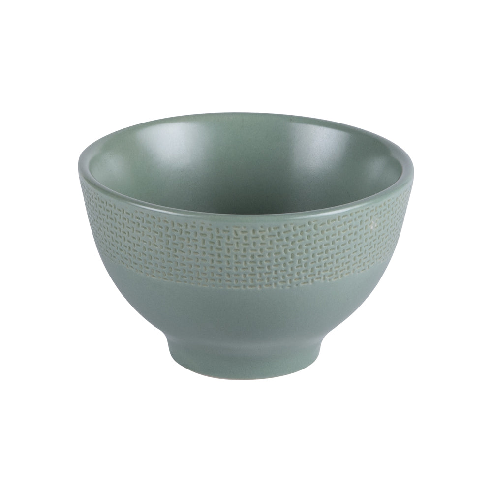 Mini bol Vésuvio sauge 9,5 cm (lot de 6) Table passion - Mathon - 1