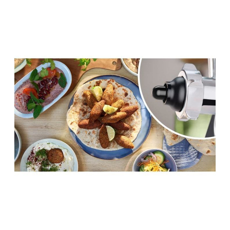 Hachoir A Viande   Série 6 Mfws640b - 500 W - 3,5 Kg/mn - 3 Grilles De Hachoir - Noir Bosch - Mathon - 2