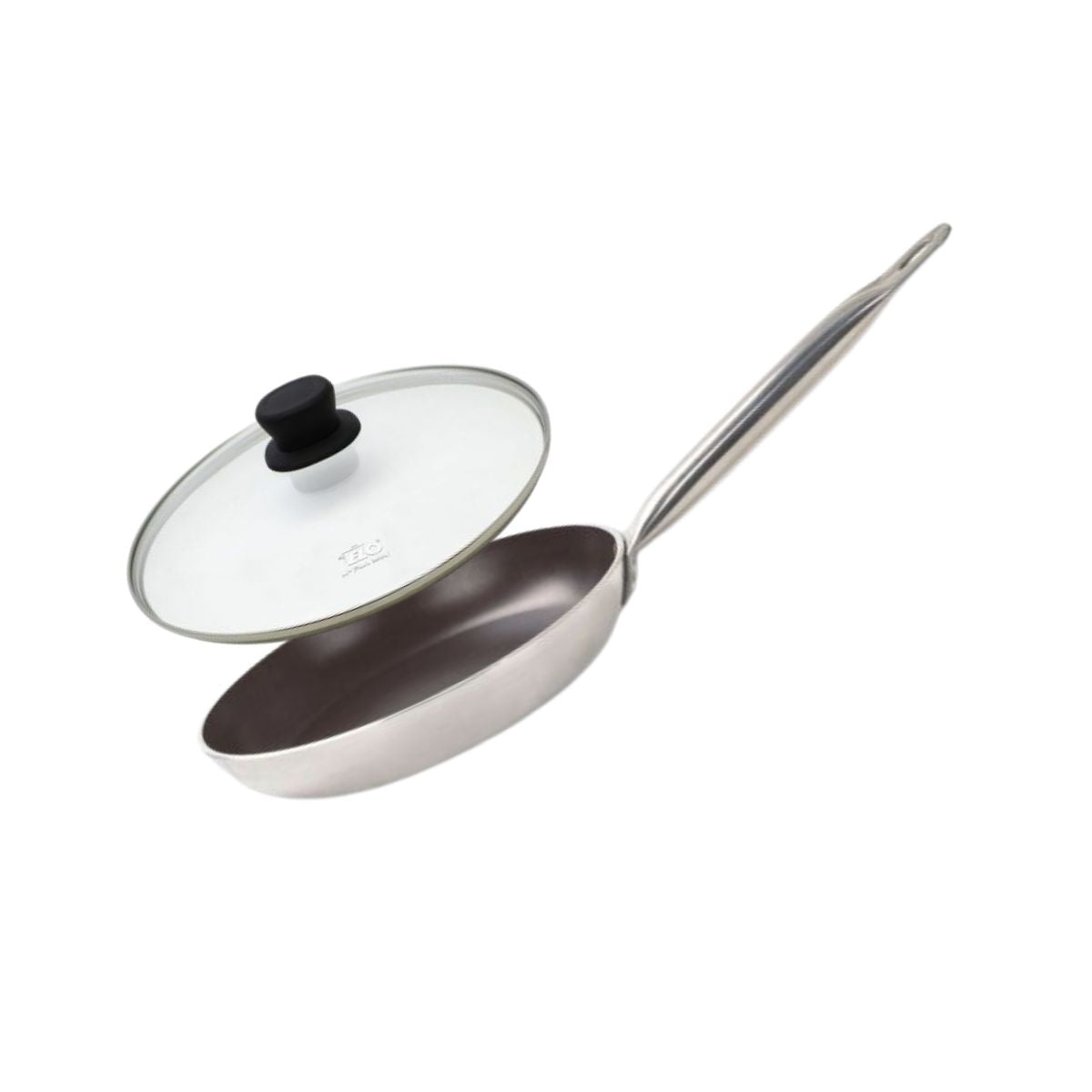 Poêle 32 cm céramique sans PFAS et son couvercle Elo - Mathon - 1