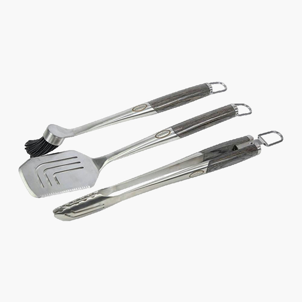 Set 3 ustensiles inox pour barbecue - Louisiana Grills* Louisiana Grills - Mathon - 2
