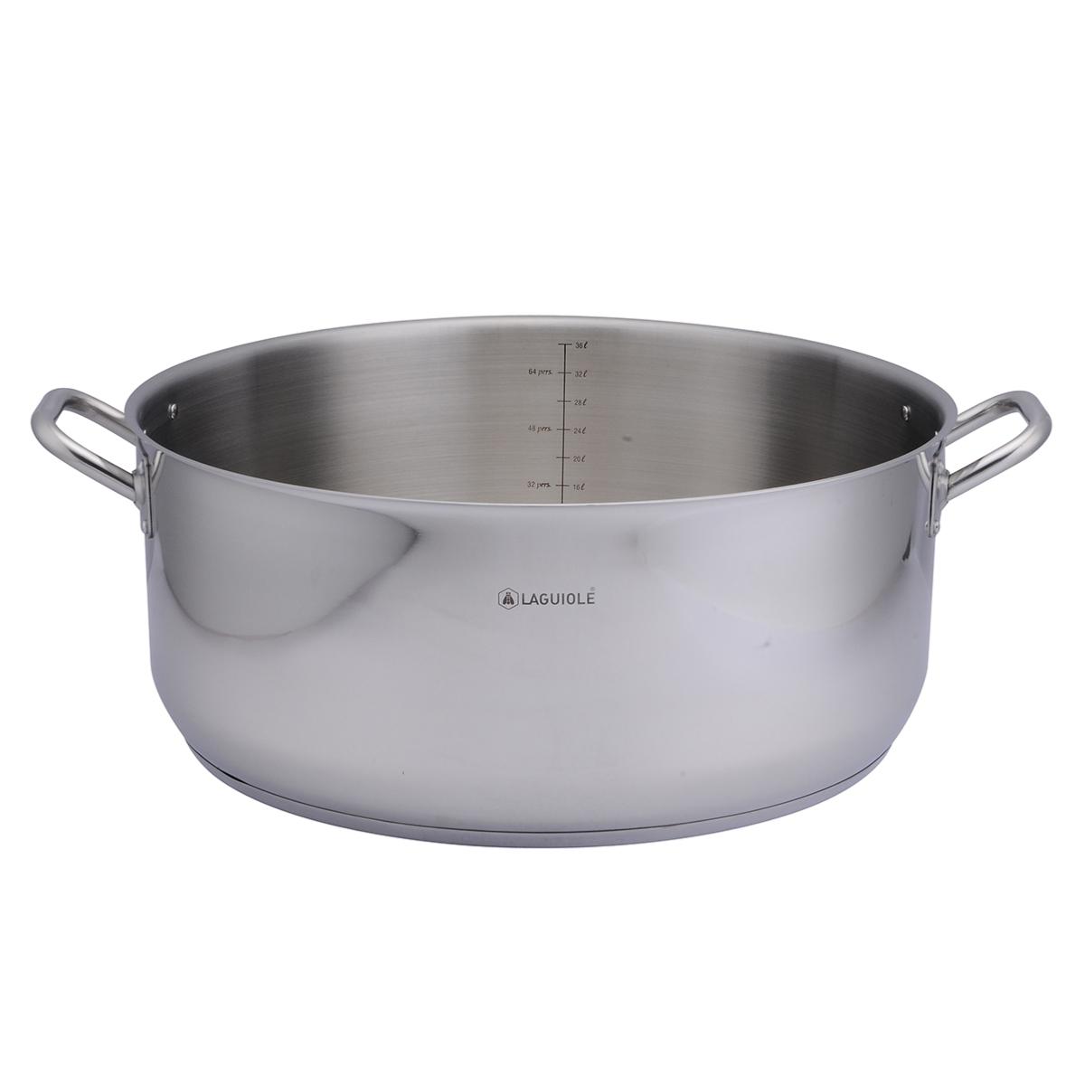 Faitout inox 50cm - "Pro" Laguiole Cuisson - Mathon - 2
