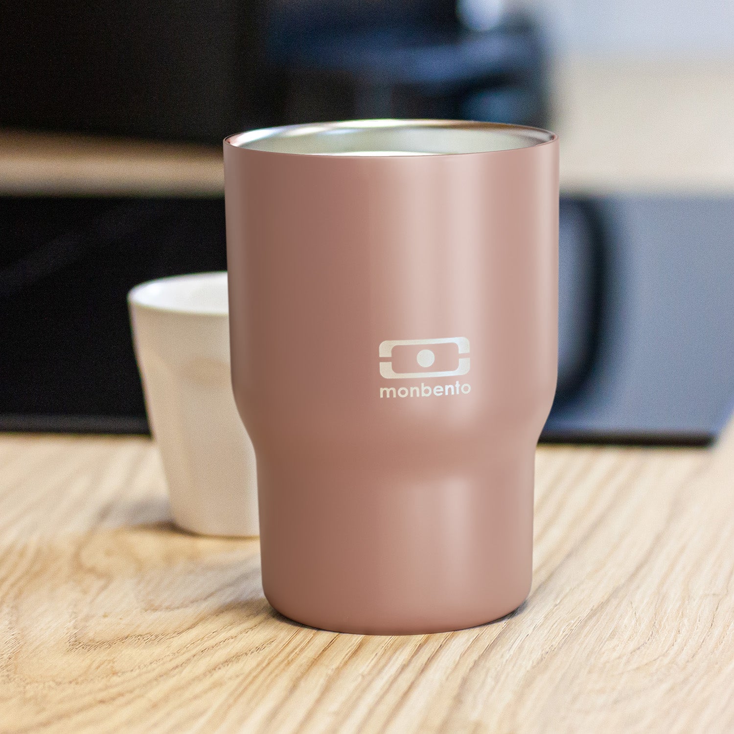 Mug isotherme avec paille Travel Mug S 360ml rose Moka Monbento - Mathon - 6