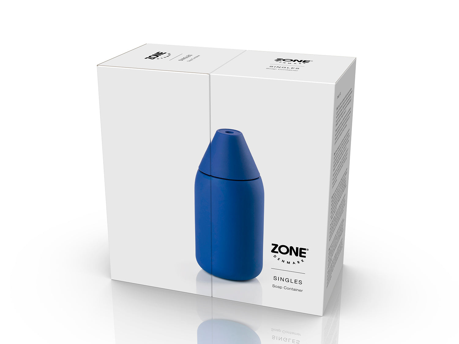 Distributeur de savon SINGLES en abs et silicone Indigo Zone Denmark - Mathon - 4