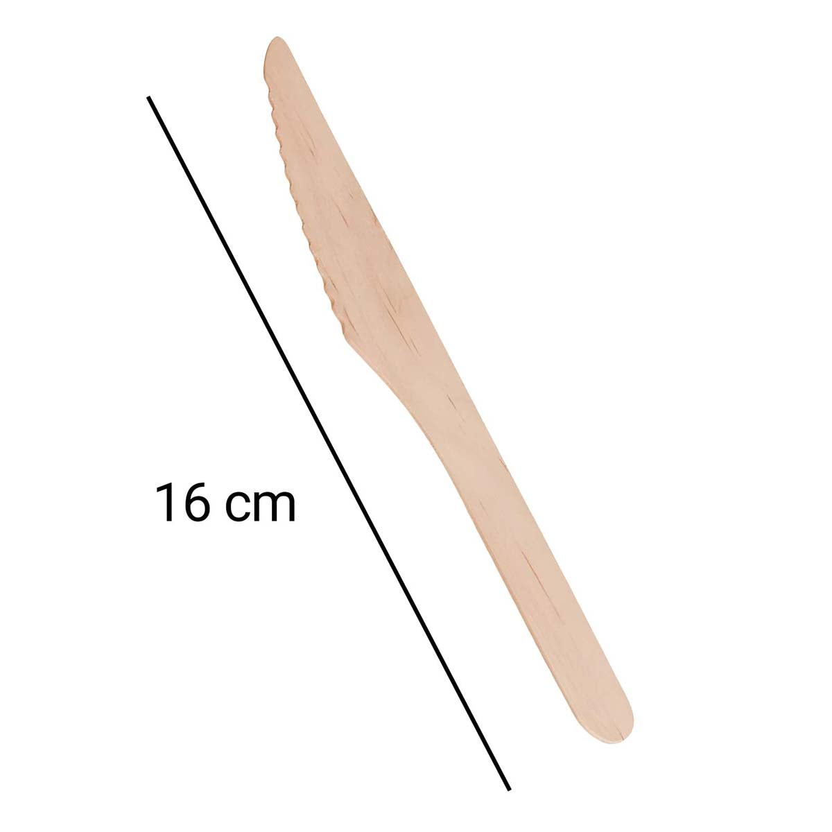 Lot de 50 Couteaux en Bois Alpina - Mathon - 4
