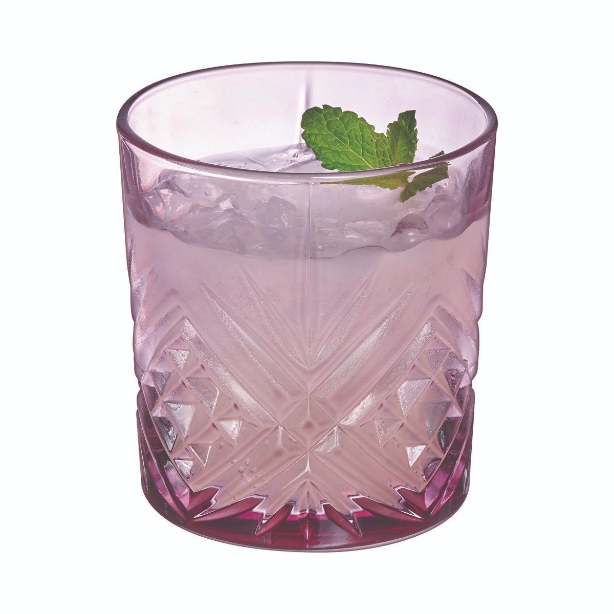 4 verres à eau mauves 30 cl Salzburg Color Luminarc - Mathon - 4