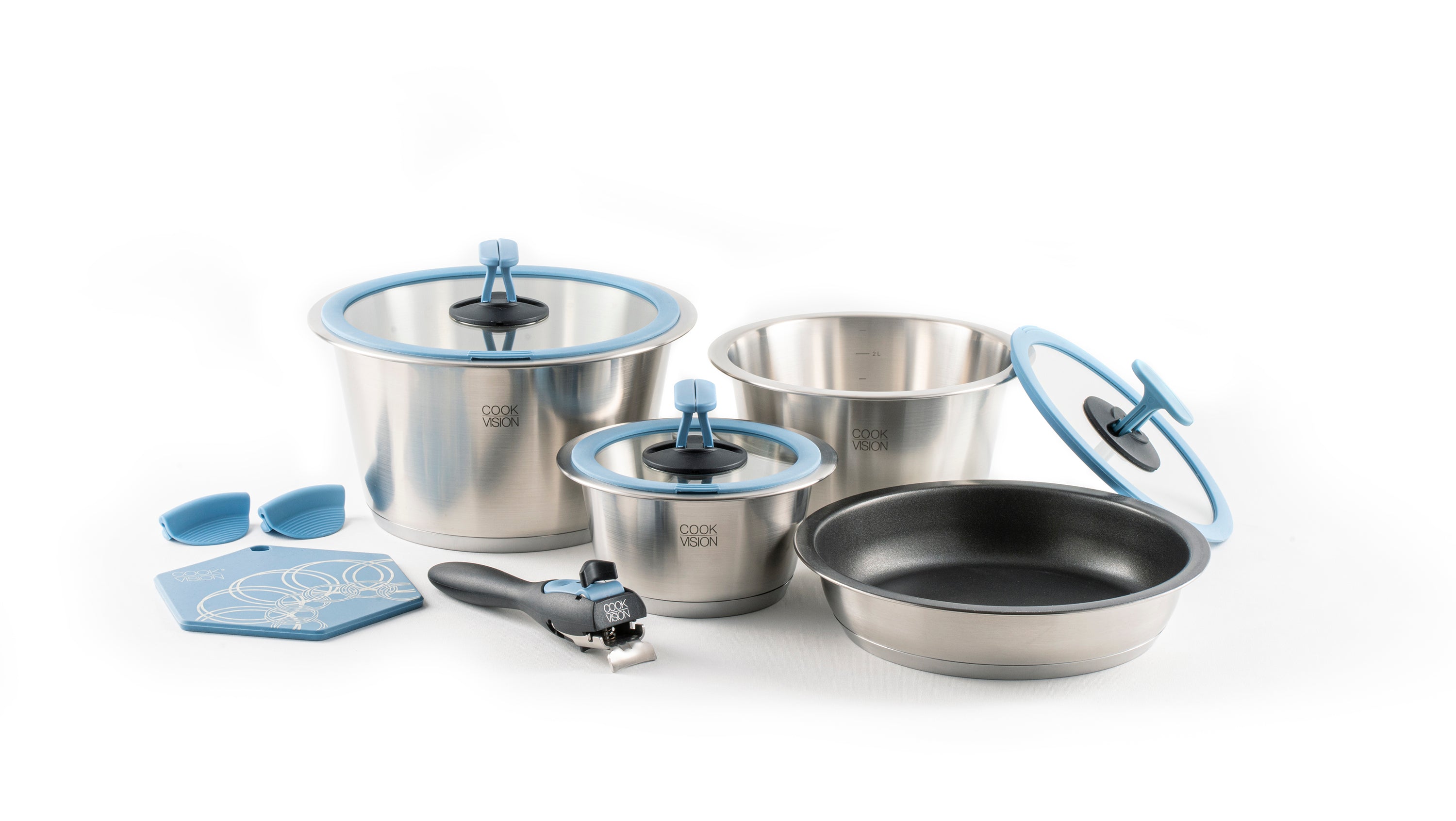 Casserole à lait en Inox avec céramique antiadhésive Cookvision - Mathon - 7