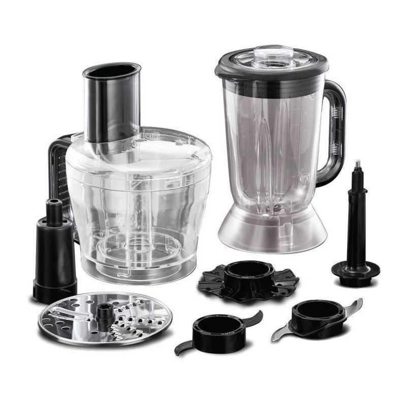 Robot Multifonction -   - Matte Black 24732-56 - 600 W - Bol 2,5 L - Lames Inox - Disque Réversible - Noir Mat Russell Hobbs - Mathon - 3