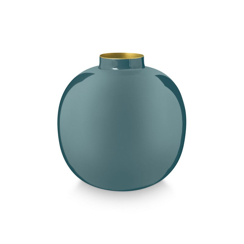 Vase métal Bleu clair 23cm Pip Studio - Mathon - 1