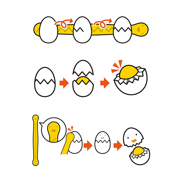 2 découpe œufs durs vague et zig zag Kokubo - Mathon - 4