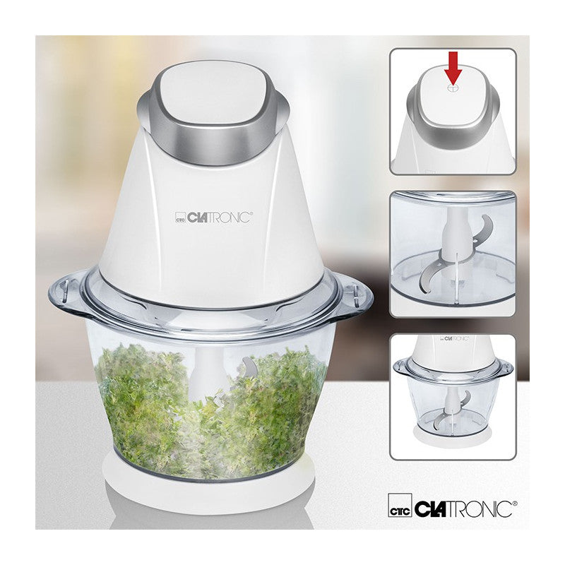 Hachoir et broyeur à glace Clatronic MZ 3579 Blanc Clatronic - Mathon - 2