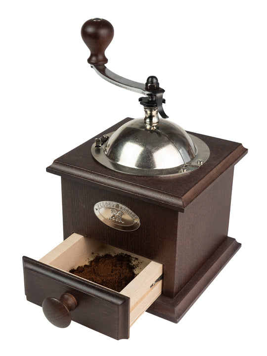 Moulin à café 21 cm Nostalgie en bois couleur chocolat Peugeot - Mathon - 4
