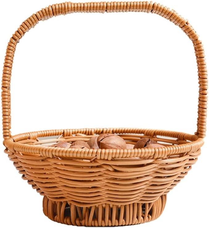 Corbeille à Fruits Tressée avec Anse Pratique Vendos85 - Mathon