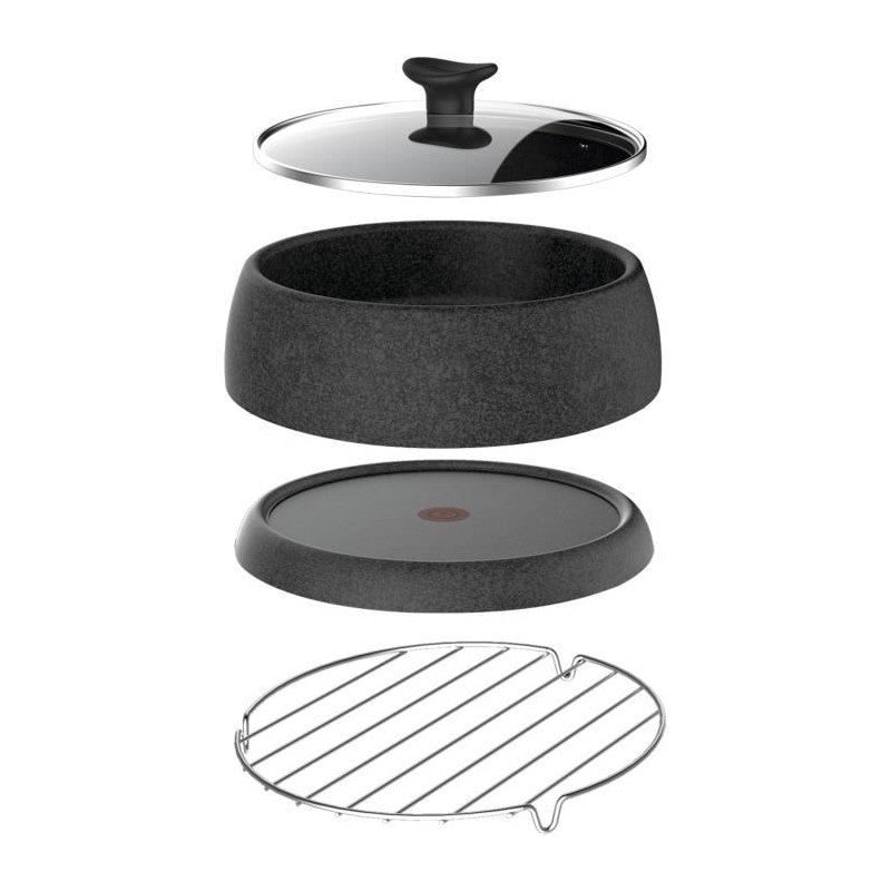 Re12c812 Raclette Cheese Nco - 6 Personnes - Noir Tefal - Mathon - 4