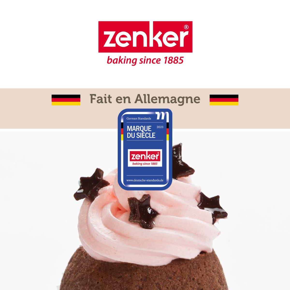 Seringue de pâtisserie et 6 embouts Zenker Sweet Sensation Zenker - Mathon - 9