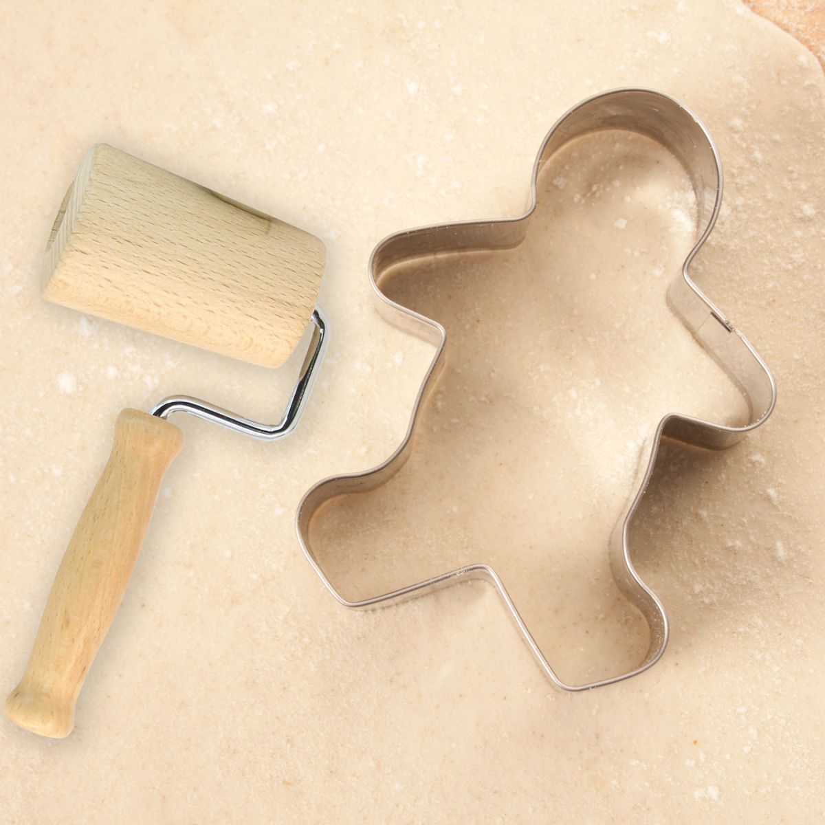 Mini rouleau à pâtisserie en bois 17 cm  Boissellerie Fackelmann - Mathon - 2