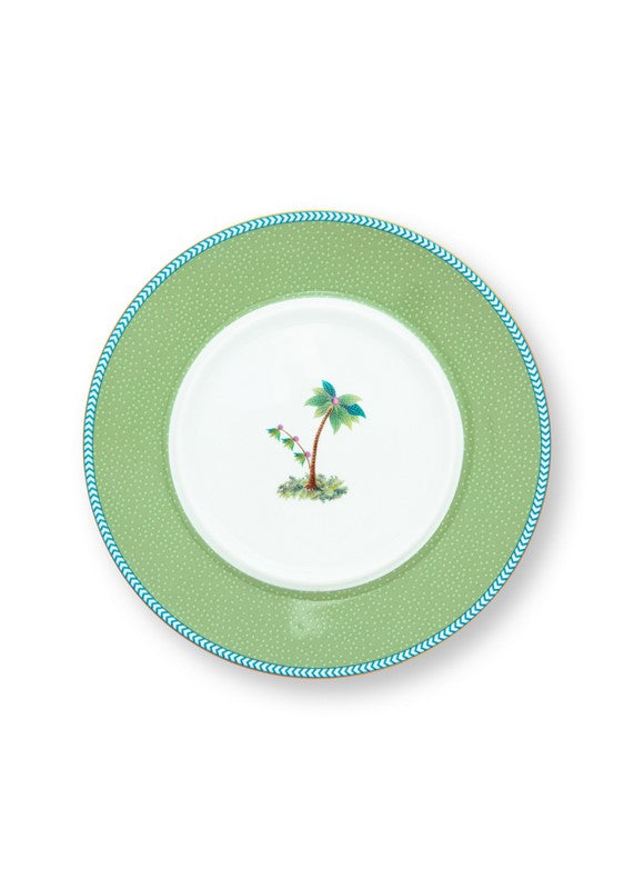 Beurrier rond Jolie pois vert 17x8cm Pip Studio - Mathon - 3