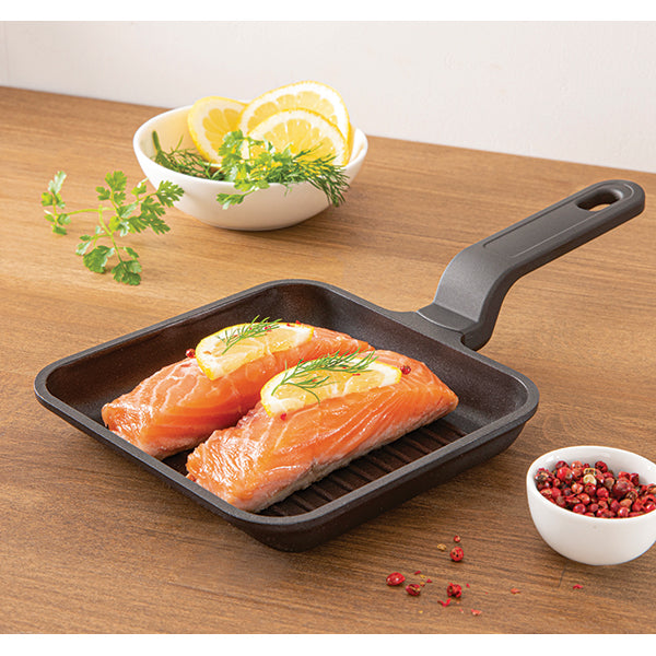 Mini grill antiadhérent en fonte d