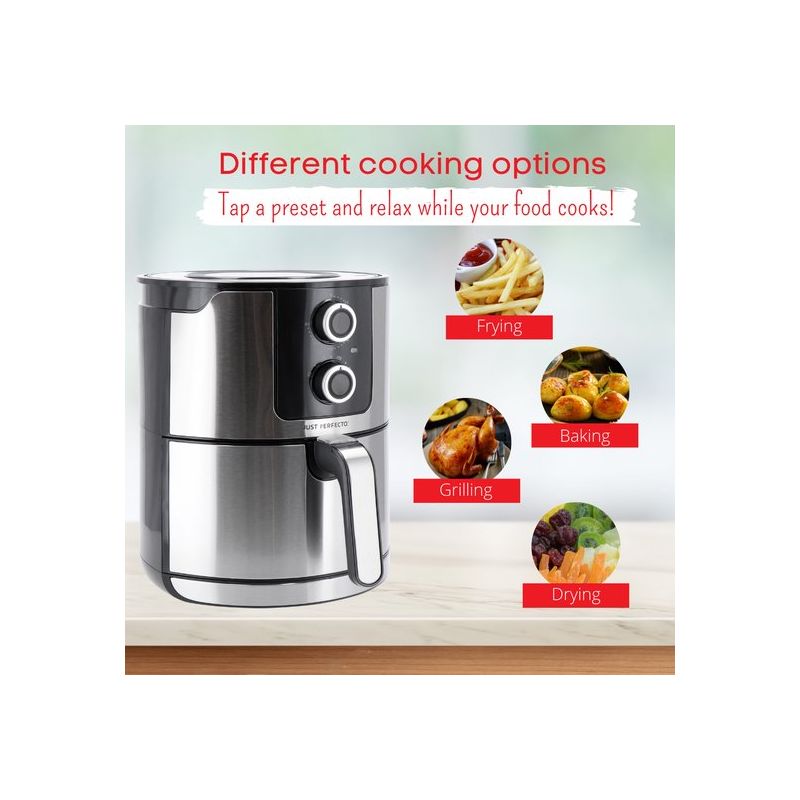 Friteuse 1400W à double bouton de contrôle - JL-05 4L Just Perfecto - Mathon - 3