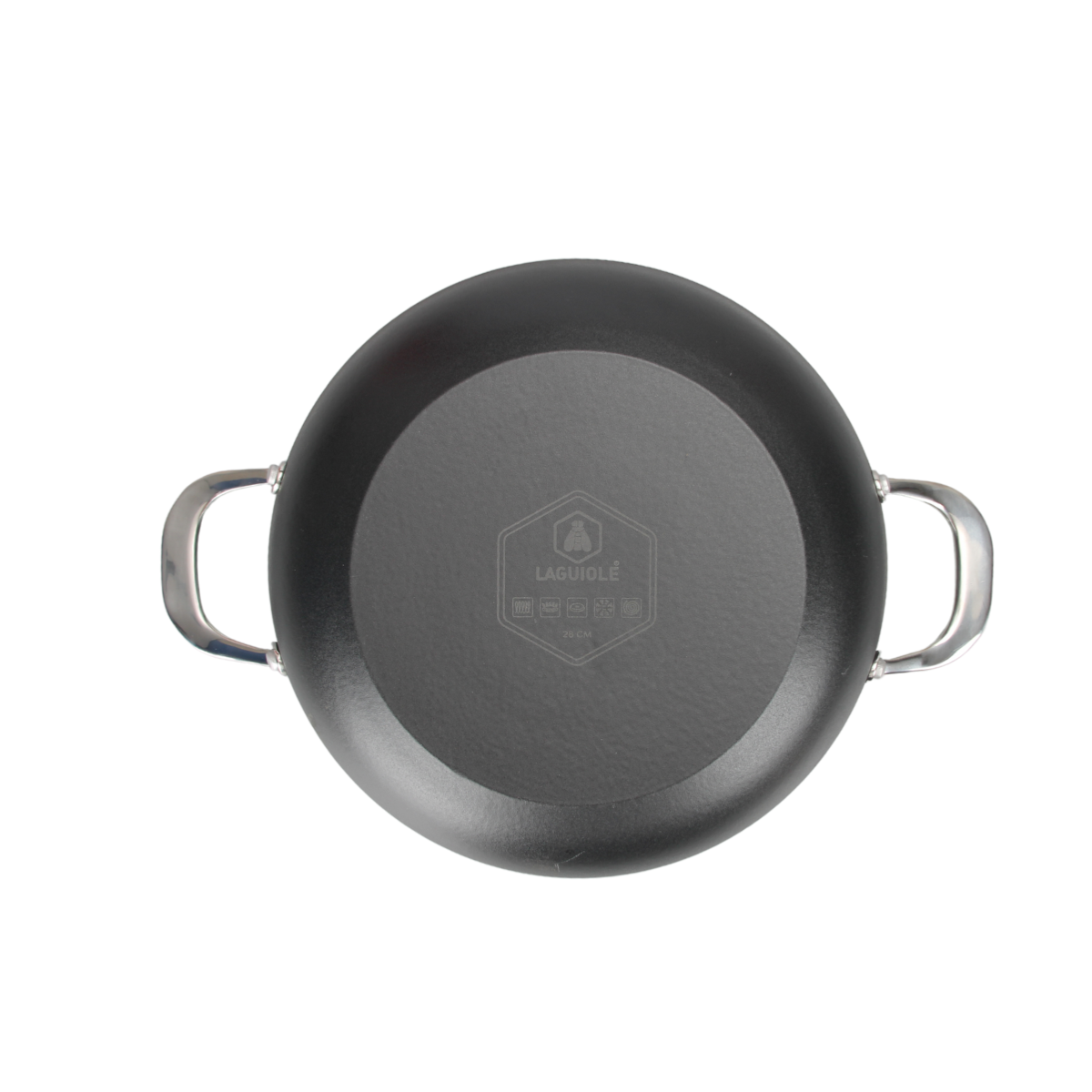 Sautoir noir 28cm - "AirIron" Laguiole Cuisson - Mathon - 4