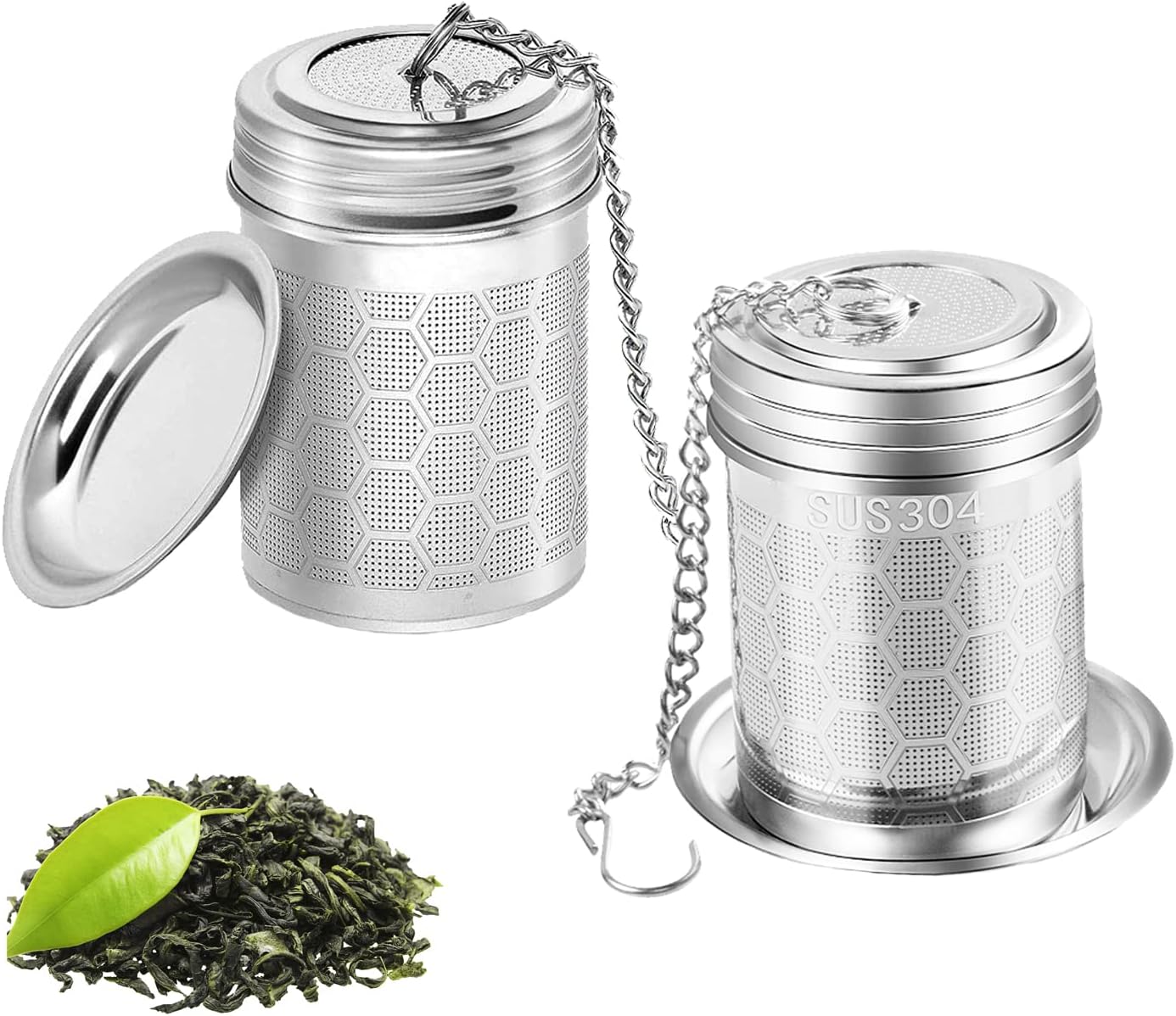 Lot de 2 infuseurs à thé en acier inoxydable Vendos85 - Mathon