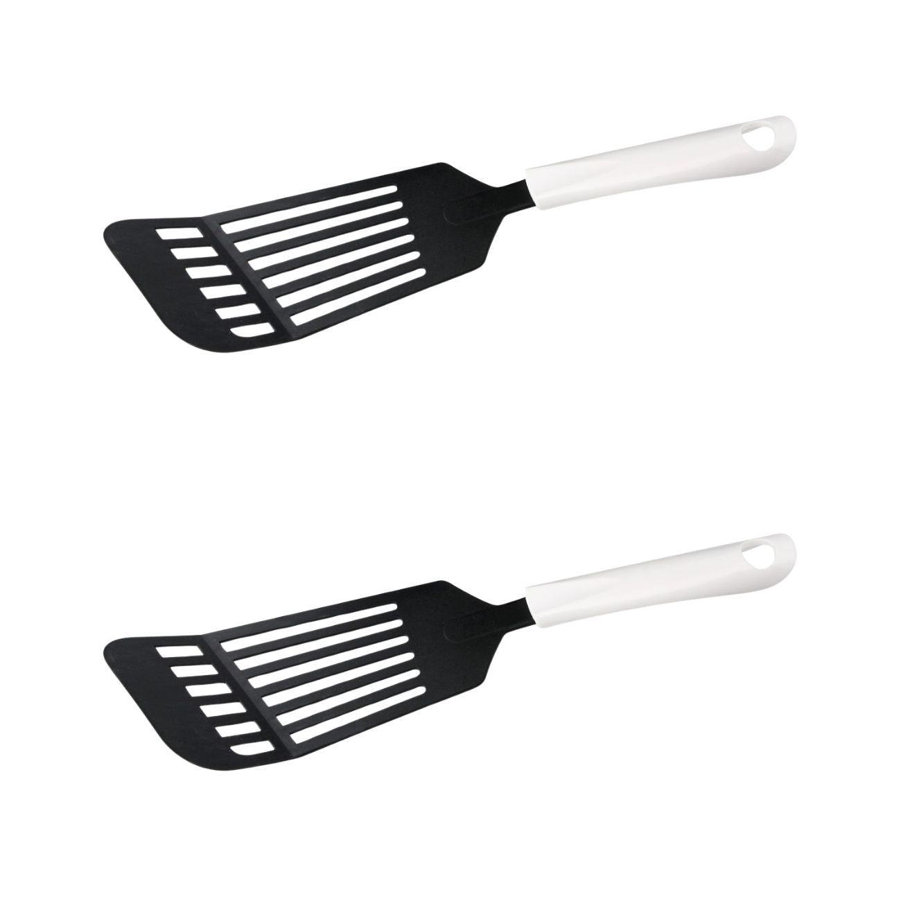 Ensemble de 2 Spatules de cuisine ajourée 32 cm  Arcadalina Fackelmann - Mathon - 1
