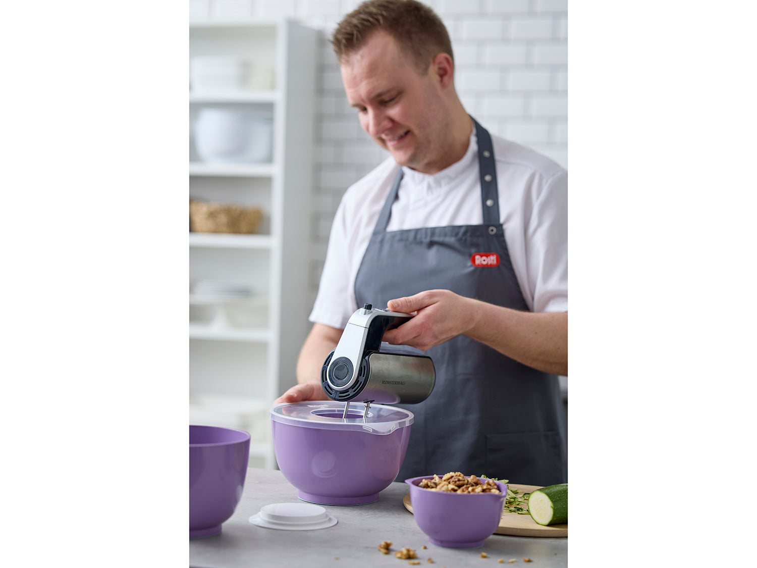 Bol à mixer NEW MARGRETHE en durostima® Lavande Rosti - Mathon - 10