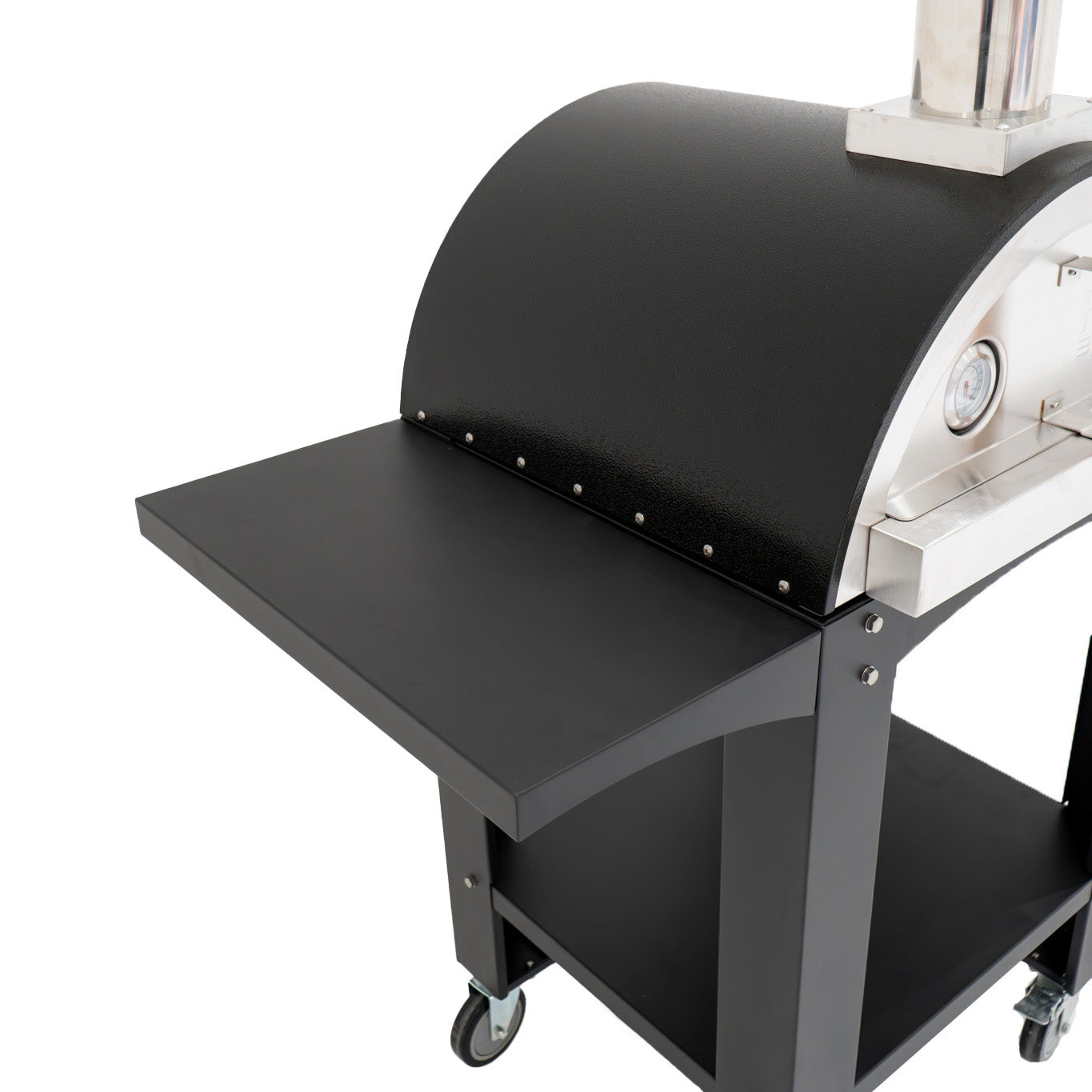 Four à Pizza sur Roulettes Extra Large avec Plan de Travail Intégré - Mathon - 4