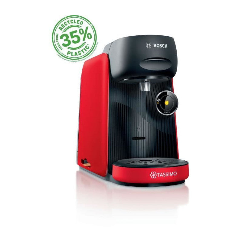 Machine A Café Multi-boissons -   Tassimo - Tas163e - T16 Finesse - 1400 W - 0,7 L - Rouge Bosch - Mathon - 1