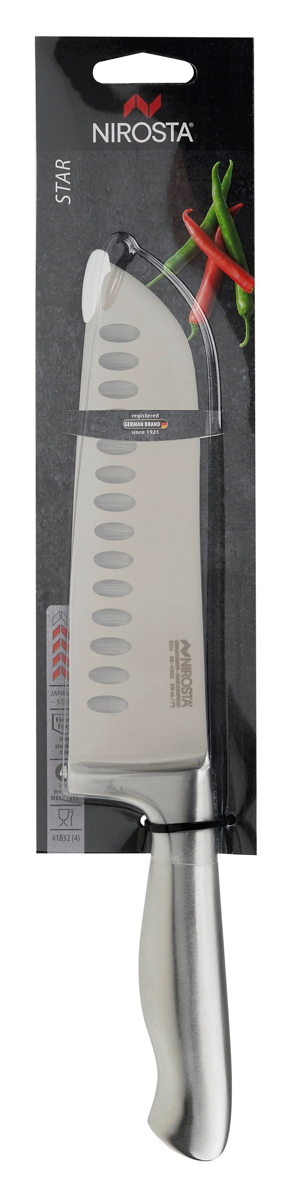 Couteau de cuisine Santoku lame de 18 cm  Star Nirosta - Mathon - 9