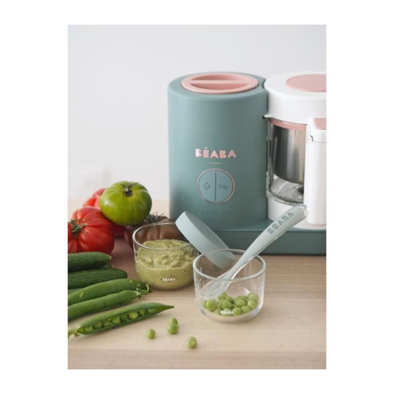 Beaba, Babycook Neo, Robot Bebe 4 En 1, Cuiseur, Mixeur, Made In France - Eucalyptus Beaba - Mathon - 5