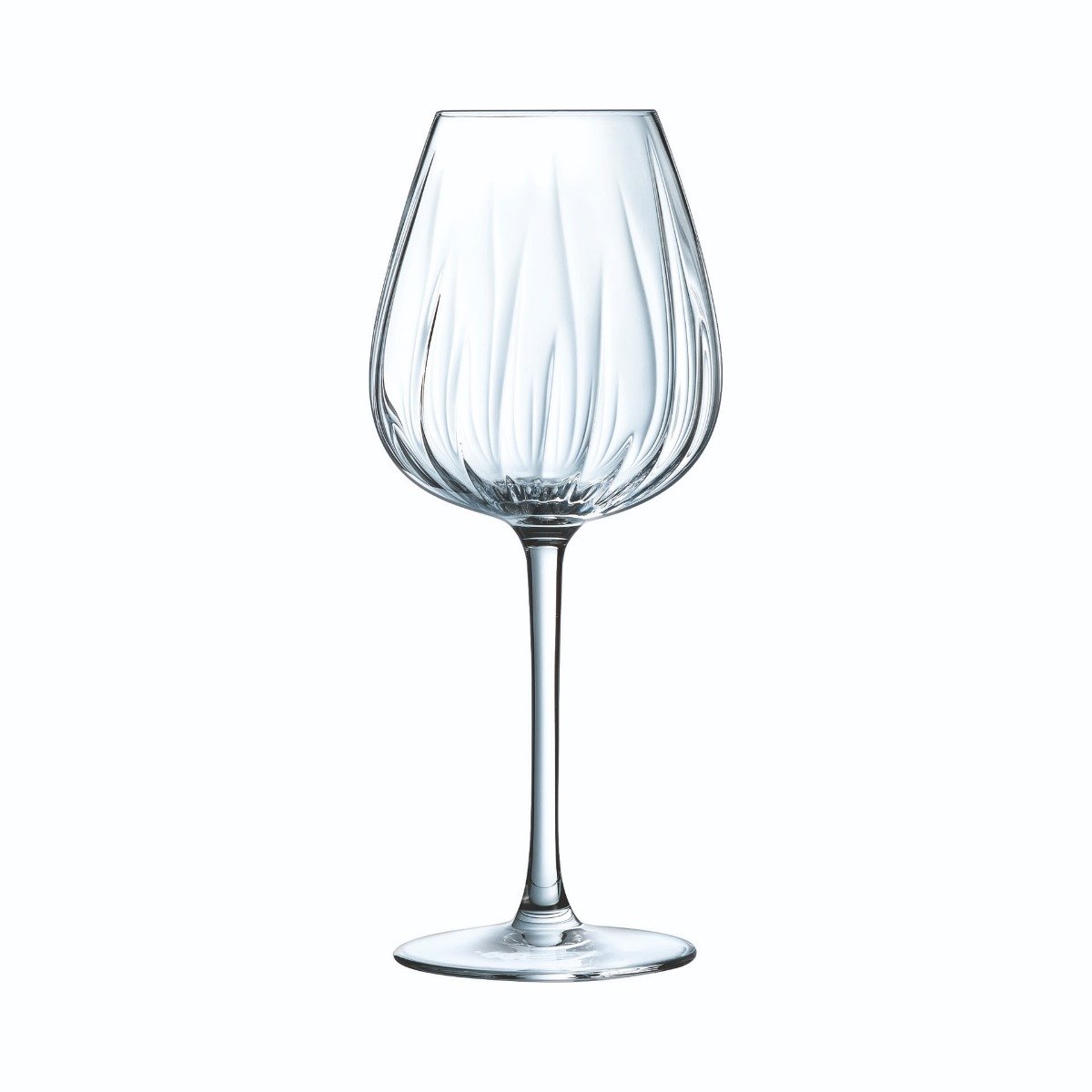 4 verres à pied 47 cl Swirly - Cristal d