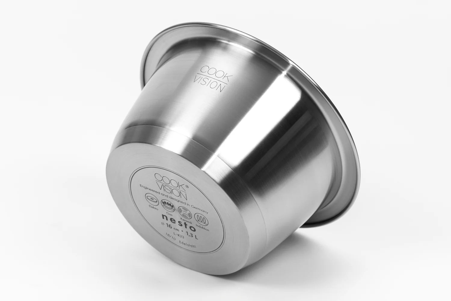 Casserole à lait en Inox avec céramique antiadhésive Cookvision - Mathon - 5