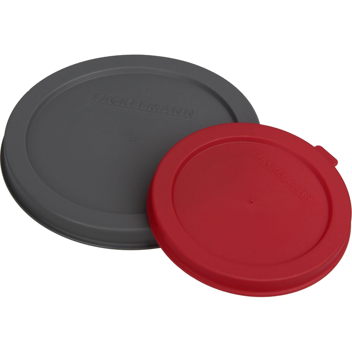 Lot de 2 couvercle en plastique pour boîtes de conserve et bocaux Fackelmann Fackelmann - Mathon - 1