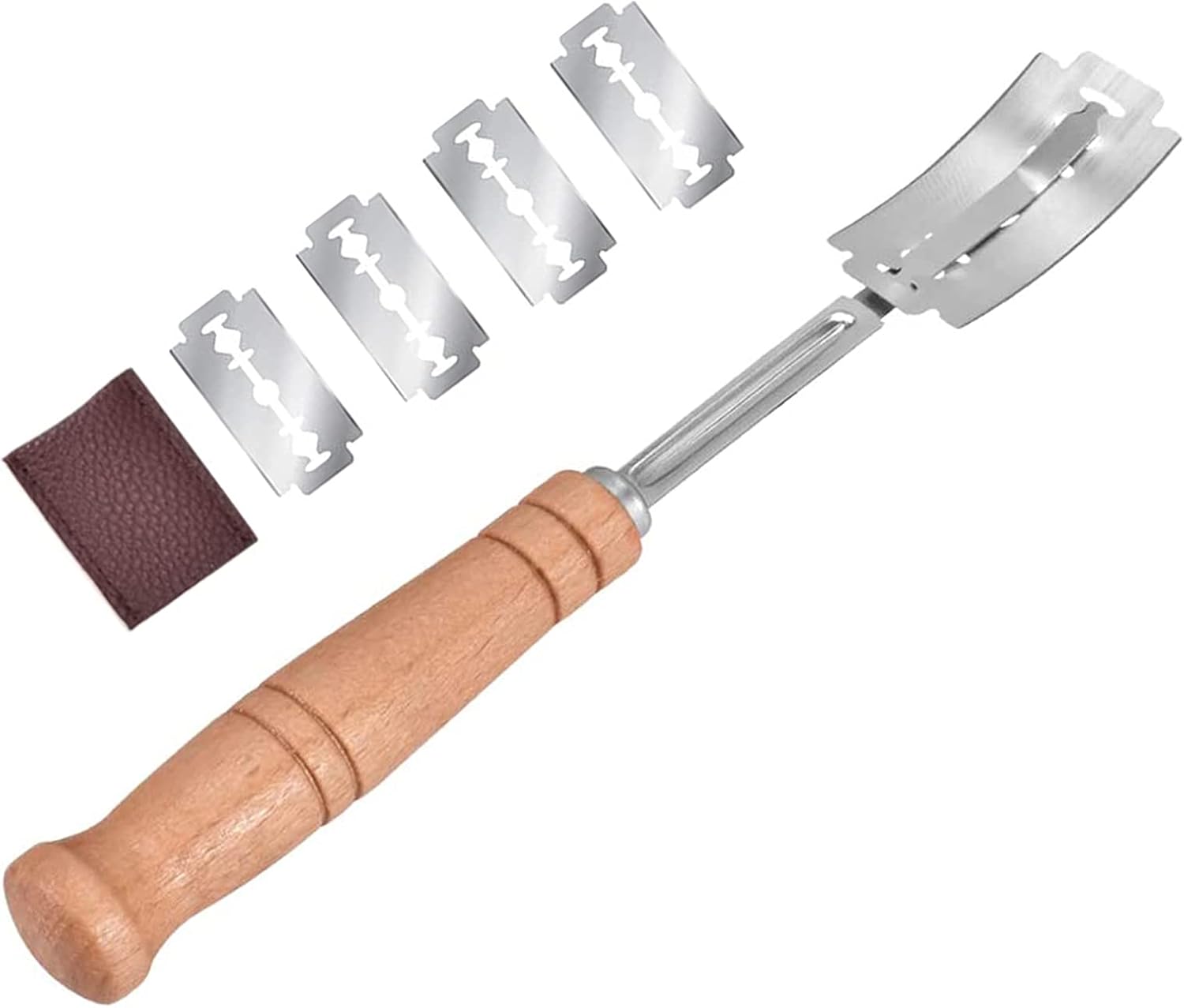 Couteau à pain en bois de hêtre et acier inoxydable Vendos85 - Mathon